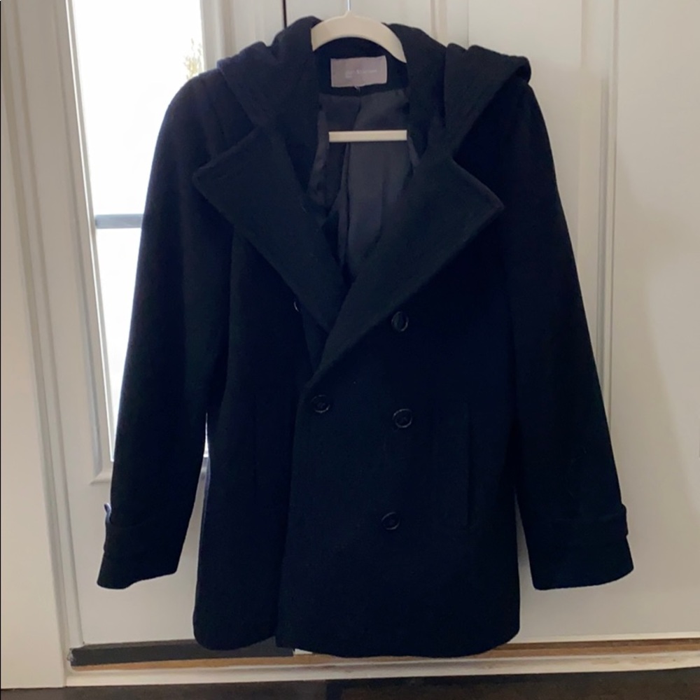 Croft and Barrow pea coat with hood